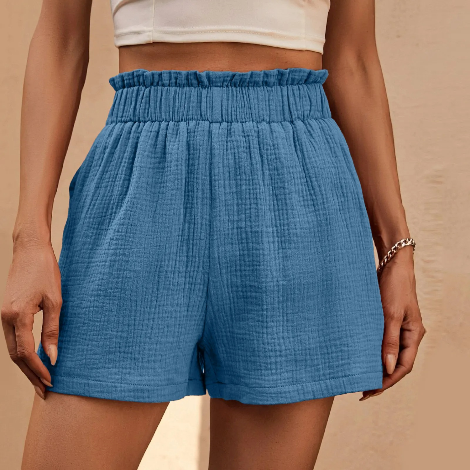 Valenzora | Shorts - High-quality denim - Various colors - Stylish summer look