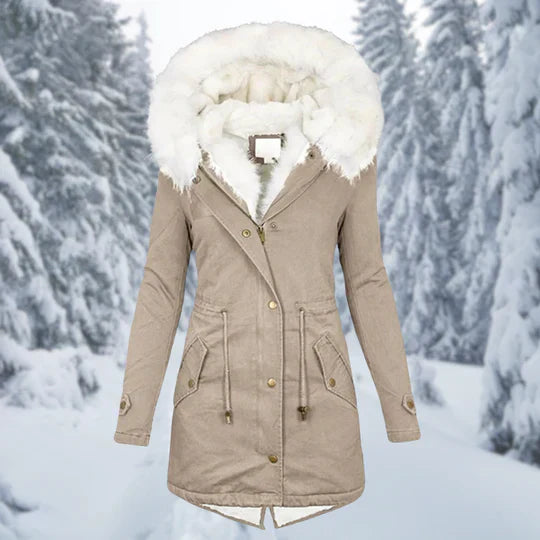 Warm winter jacket for women