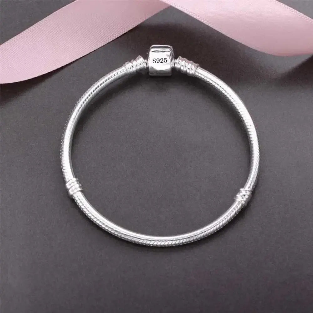 Valenzora | 925 Sterling Silber Charm-Armband für Damen