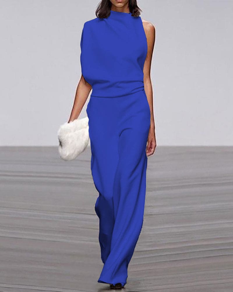 Valenzora | Premium One Shoulder Jumpsuit