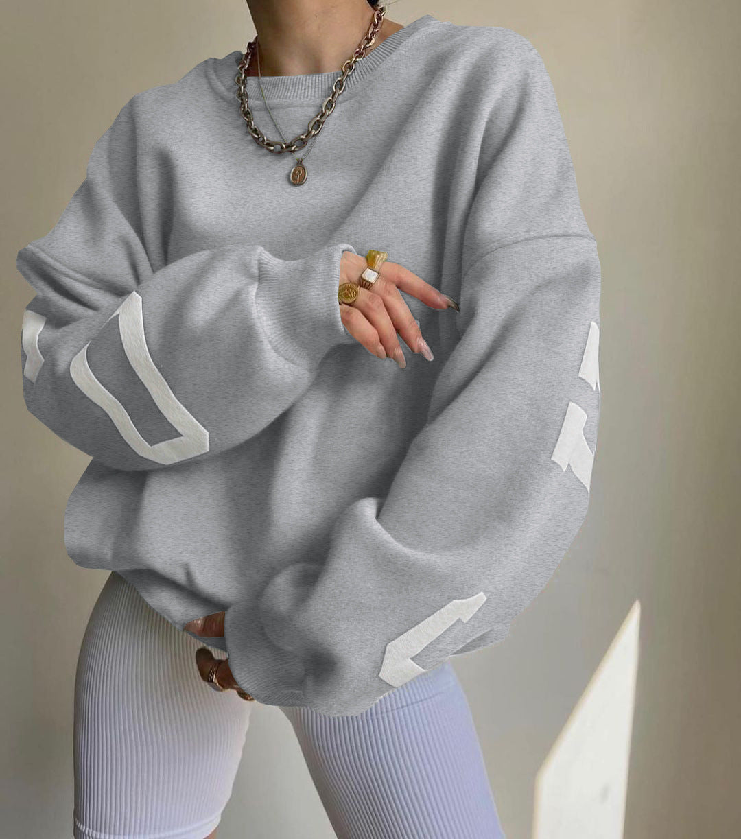 Valenzora | Oversized Long Sleeve Hoodie