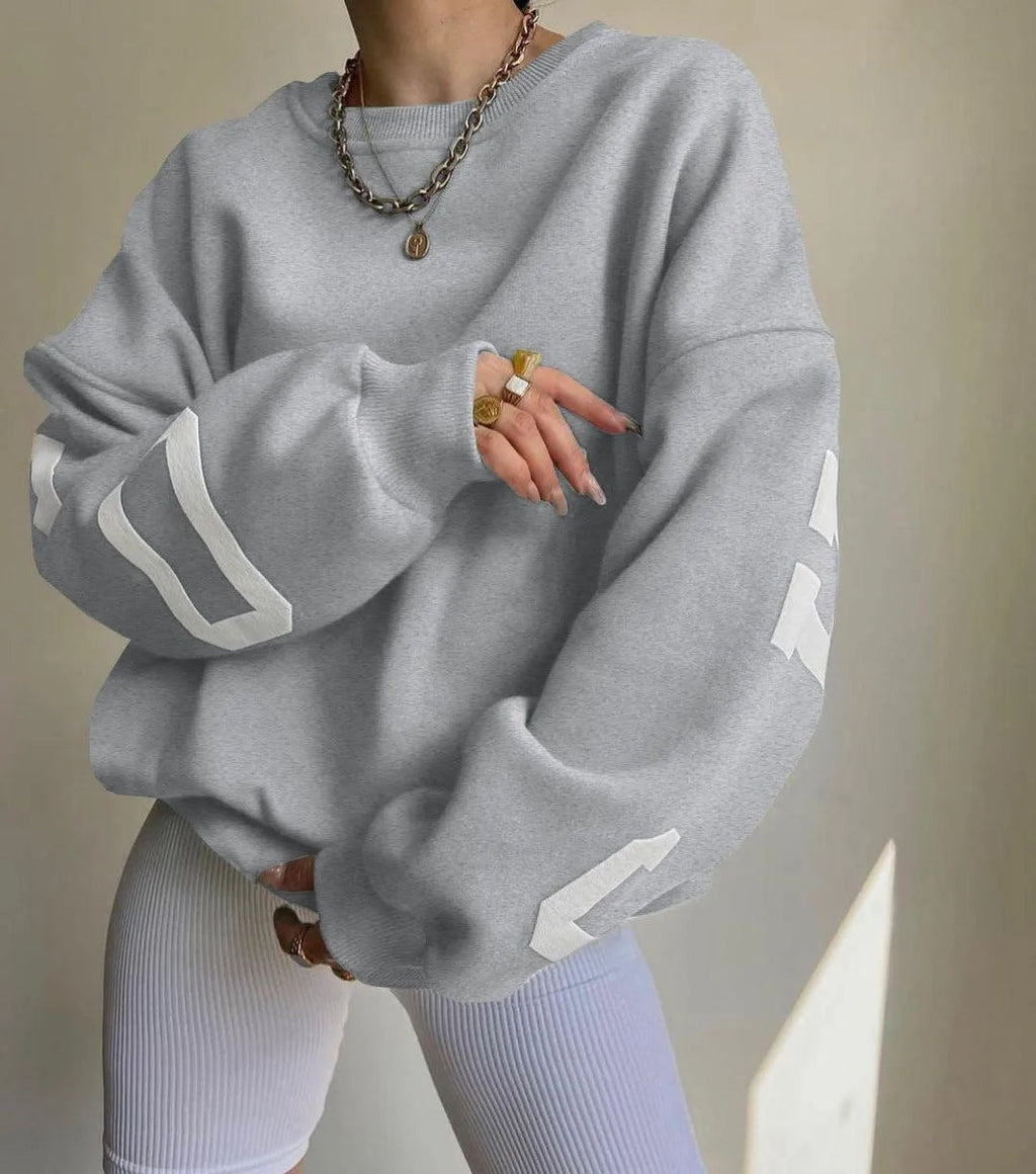 Valenzora | Women's sweater with casual print