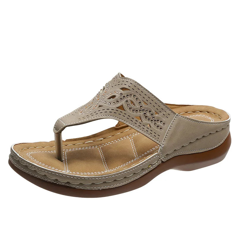 Valenzora - Women's flip-flops with optimal support