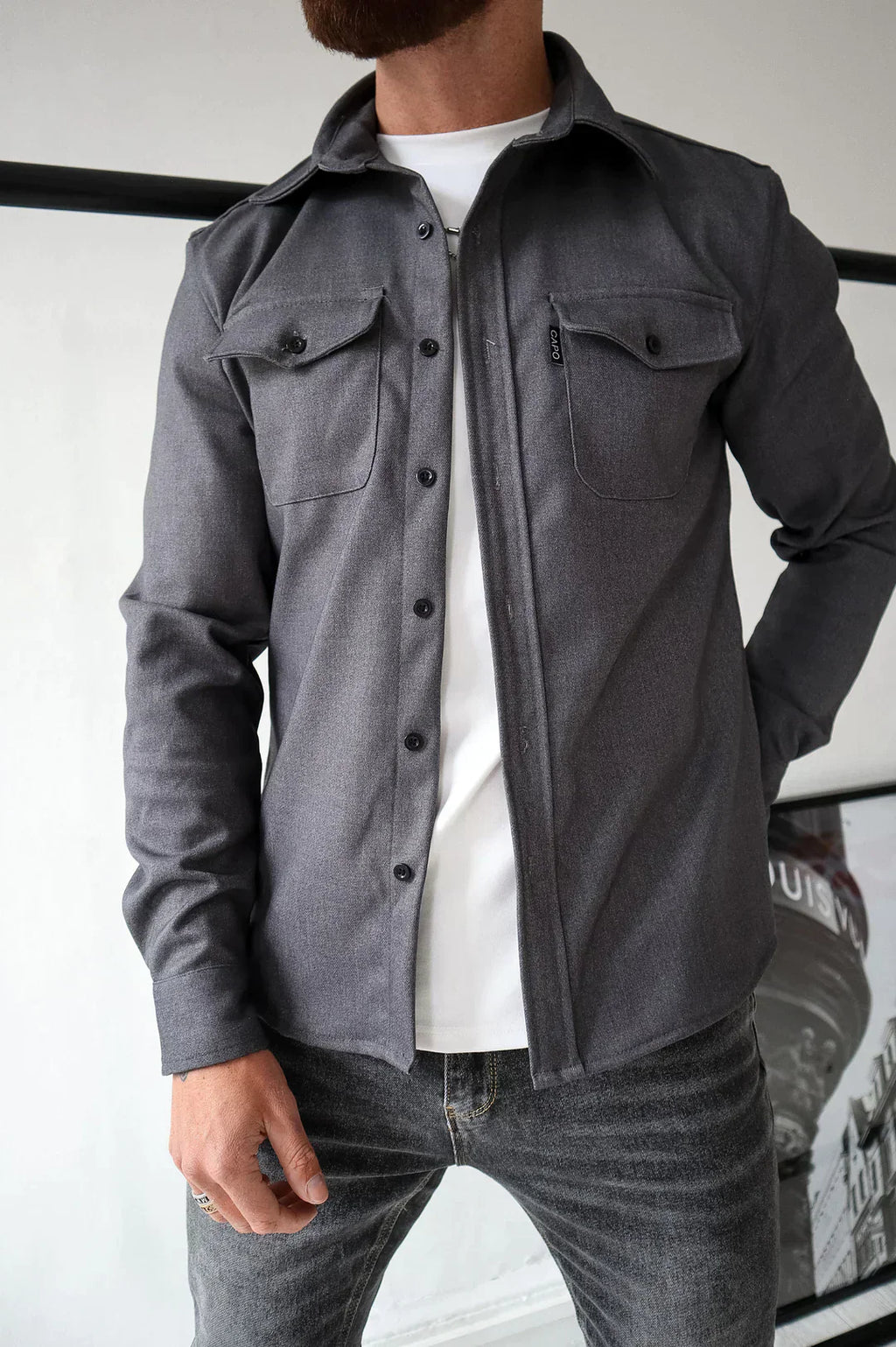 Valenzora | Premium Button-Down Jacket