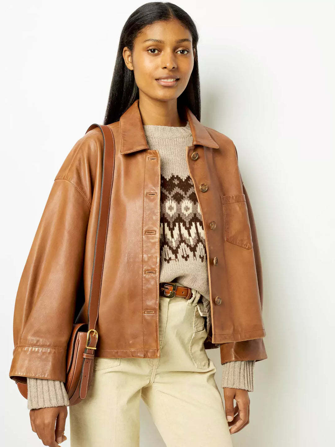 Valenzora | Vintage-Lederjacke