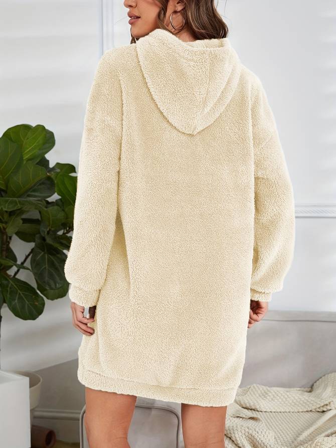 Valenzora | Bequemer Freizeit-Kapuzenpullover für Damen