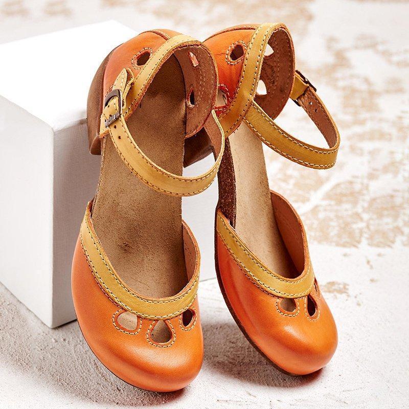 Valenzora | Low-heeled sandals