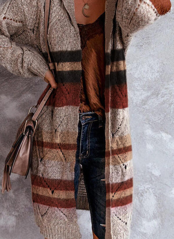 Valenzora | Fashionable cardigan with hood