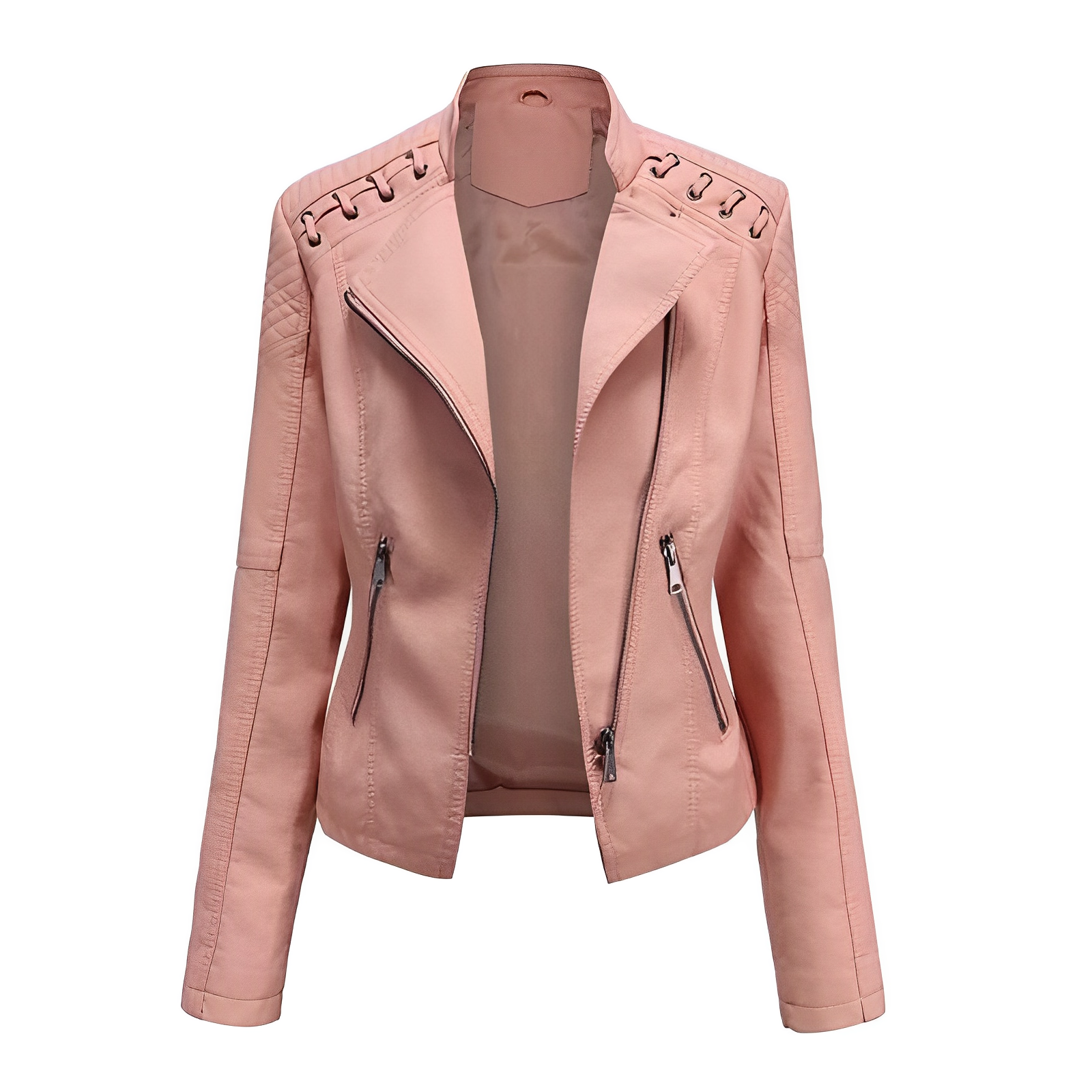 Valenzora Allrounder: The ElegantAura leather jacket