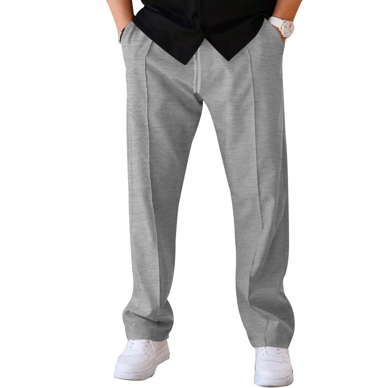 Wide-leg leisure trousers