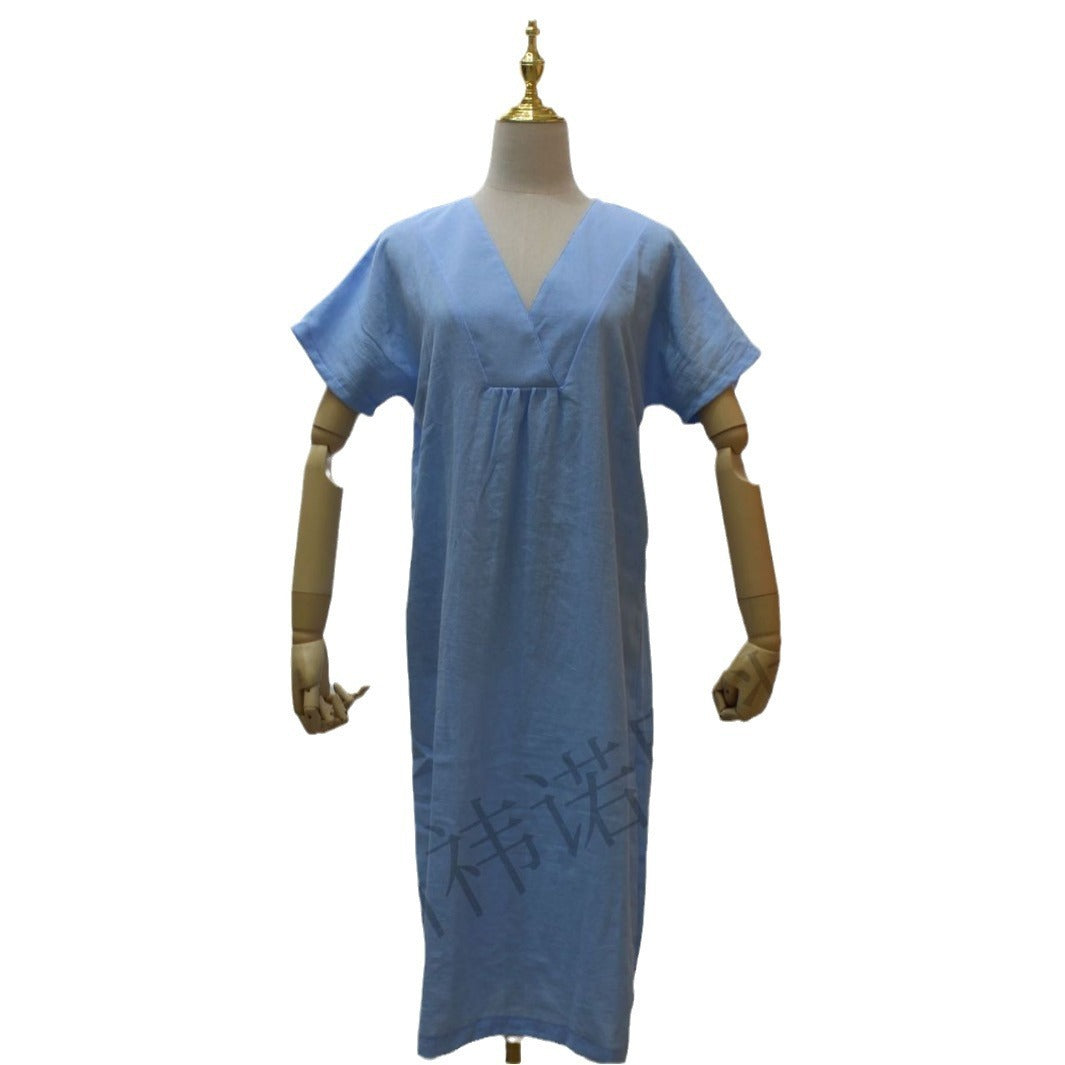 Valenzora | Sommerkleid aus Baumwolle und Leinen