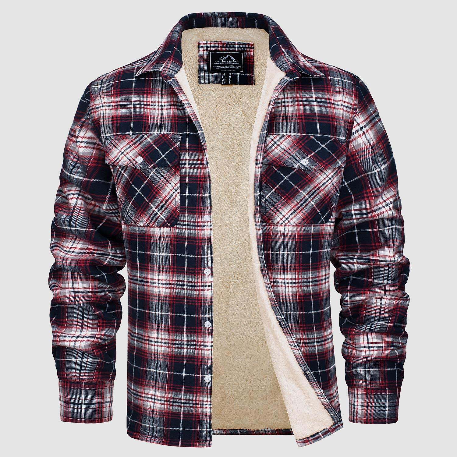 lined fleece jacket