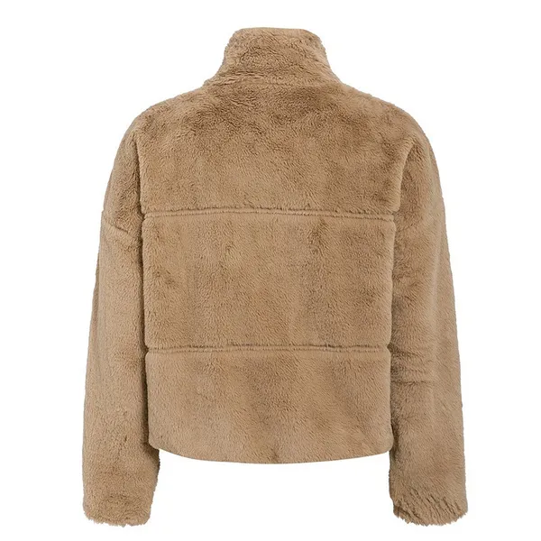 Größe Plüschjacke