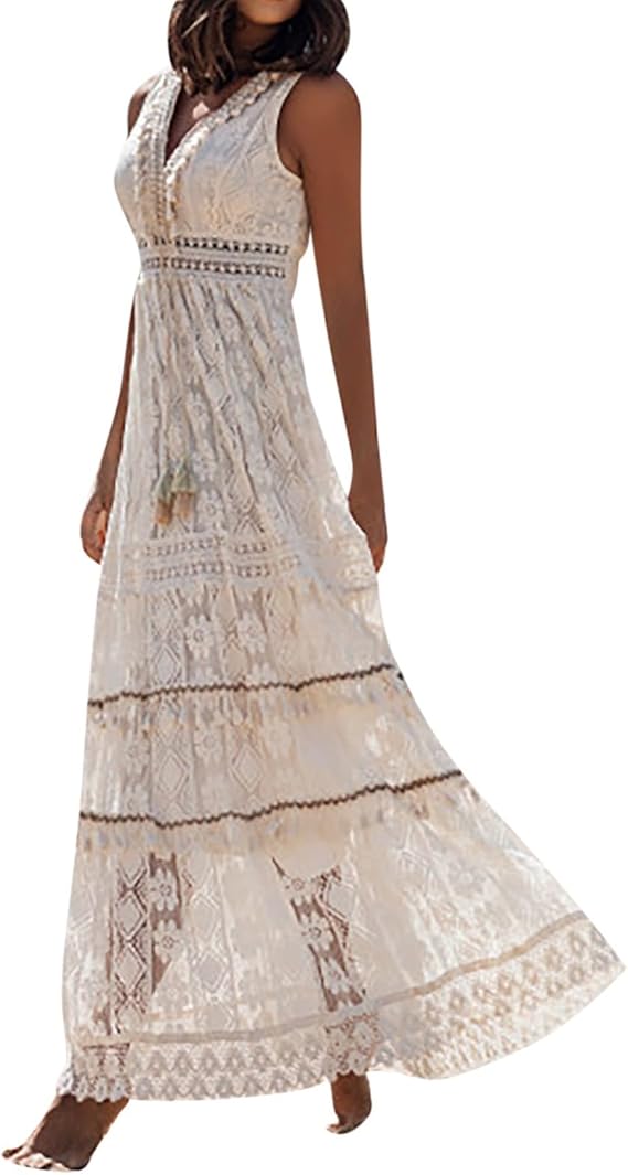 Elegantes Boho-Kleid