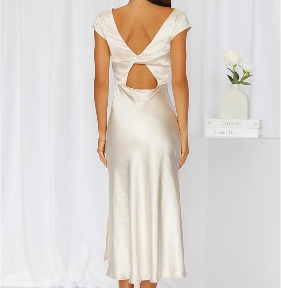 Valenzora – Elegantes Seidenkleid