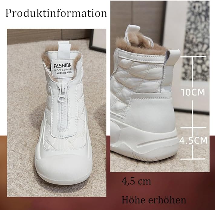 Valenzora | Bequeme, wasserdichte, rutschfeste Stiefeletten