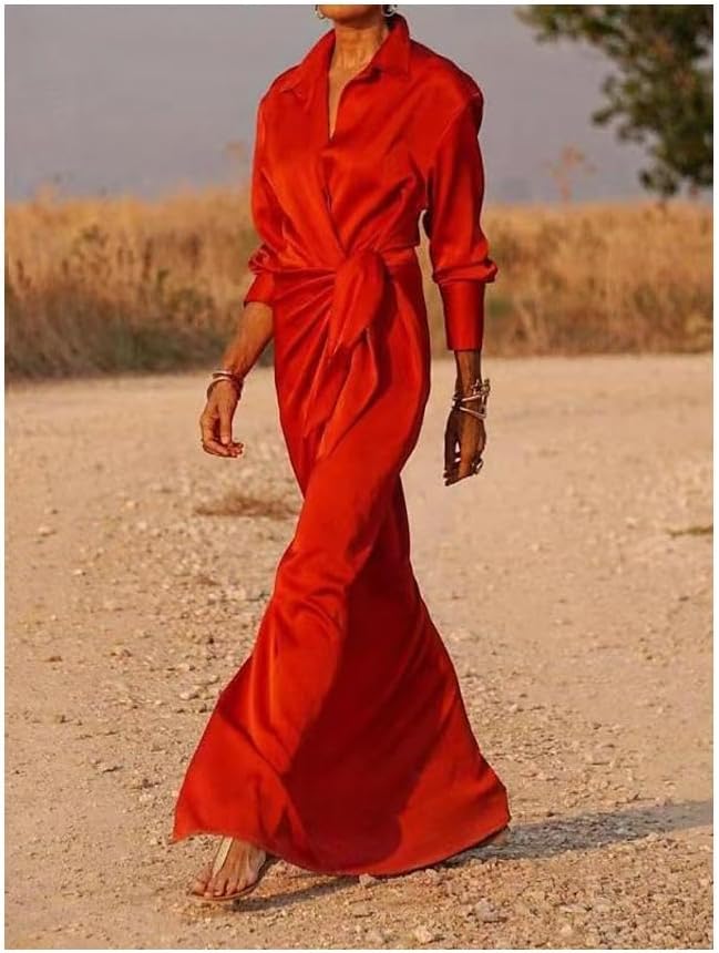 Valenzora | Lefèvre Modisches Seidenkleid