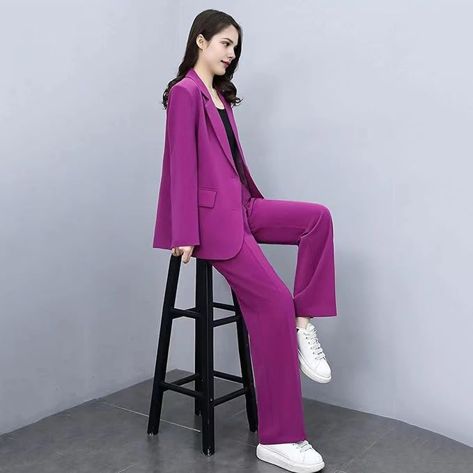 Valenzora | Eleganter Hosenanzug mit tailliertem Blazer