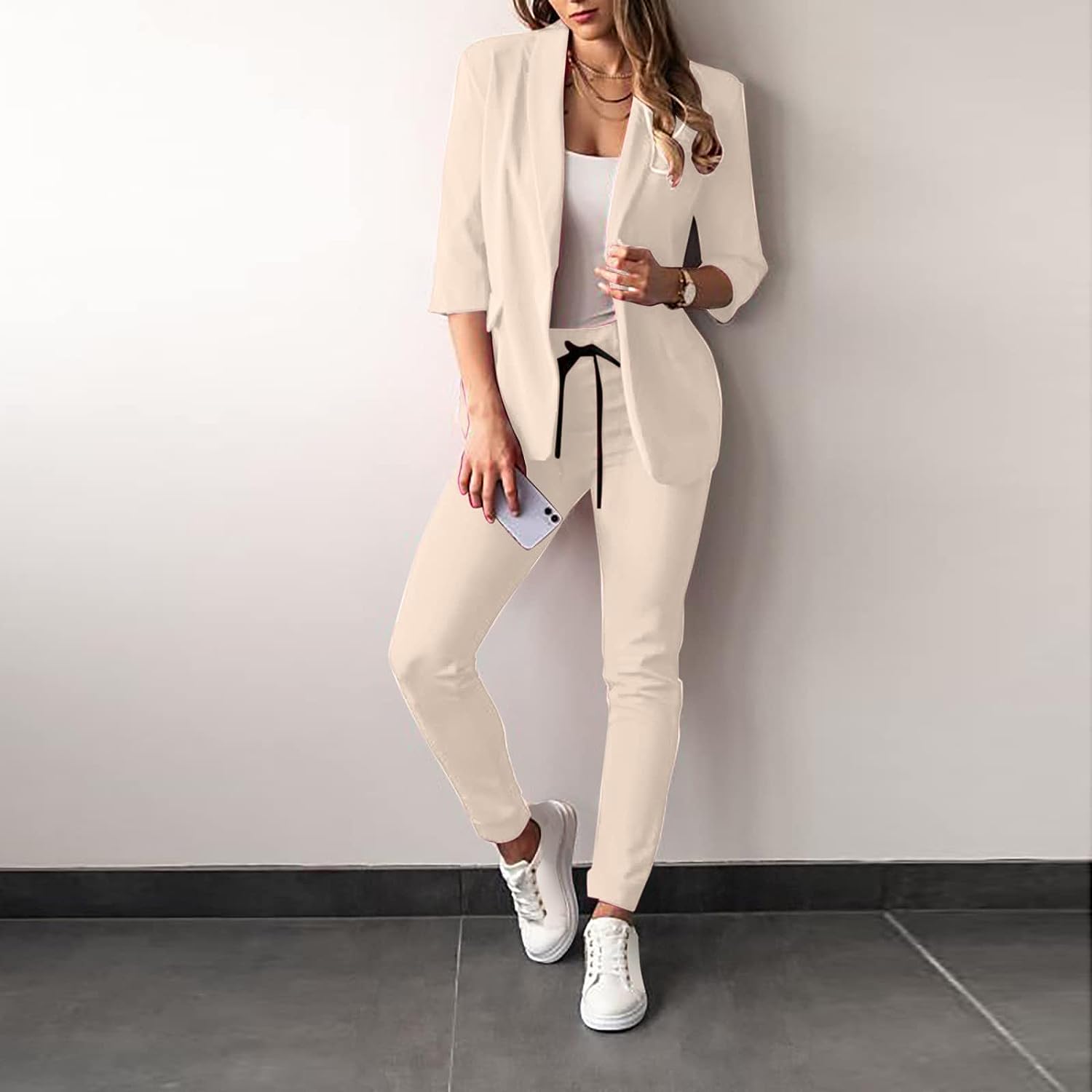 Valenzora 2-teiliger Damenanzug | Stilvoller Blazer und Hose für Damen