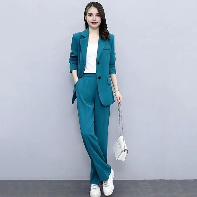 Valenzora | Eleganter Hosenanzug mit tailliertem Blazer