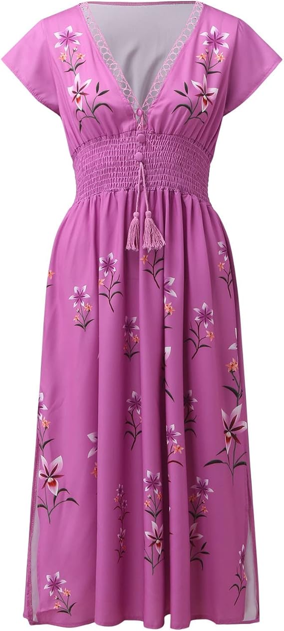 Valenzora | Boho Dress with Embroidery for a Dreamy Summer Look