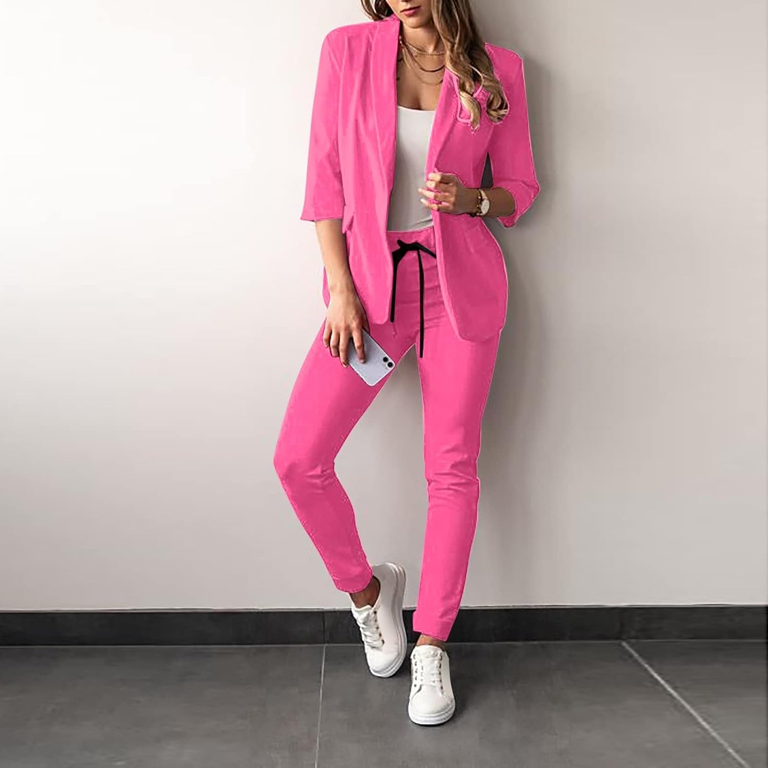 Valenzora 2-teiliger Damenanzug | Stilvoller Blazer und Hose für Damen