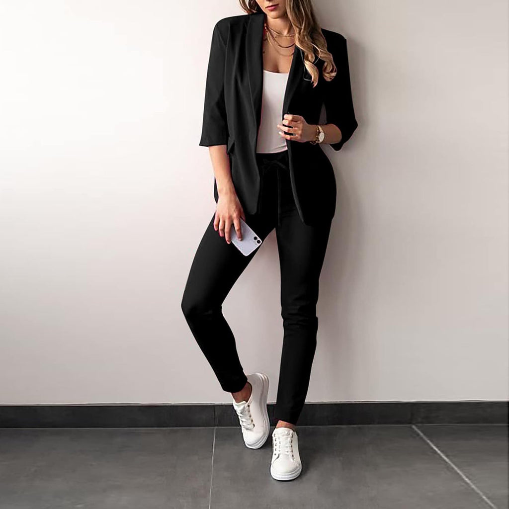 Valenzora 2-teiliger Damenanzug | Stilvoller Blazer und Hose für Damen