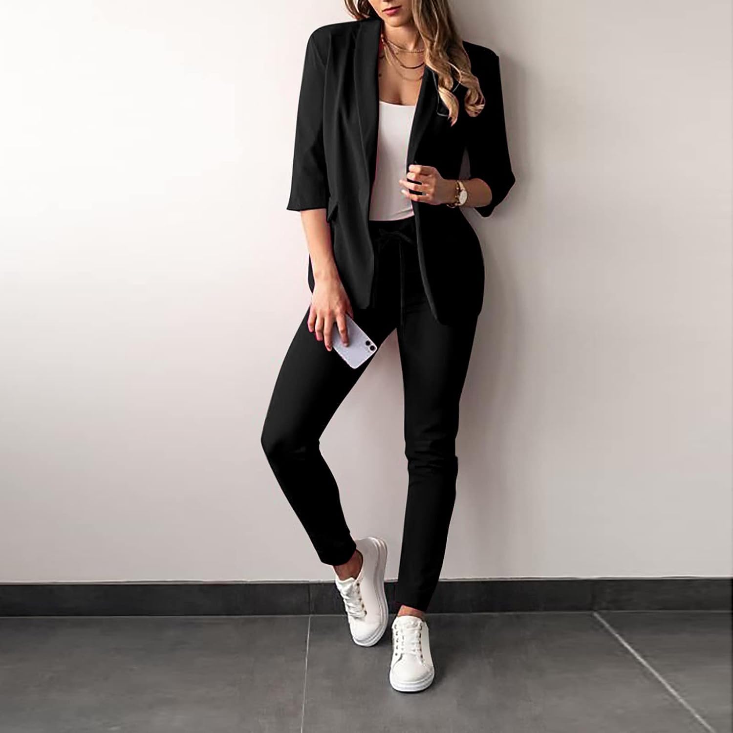 Valenzora 2-teiliger Damenanzug | Stilvoller Blazer und Hose für Damen