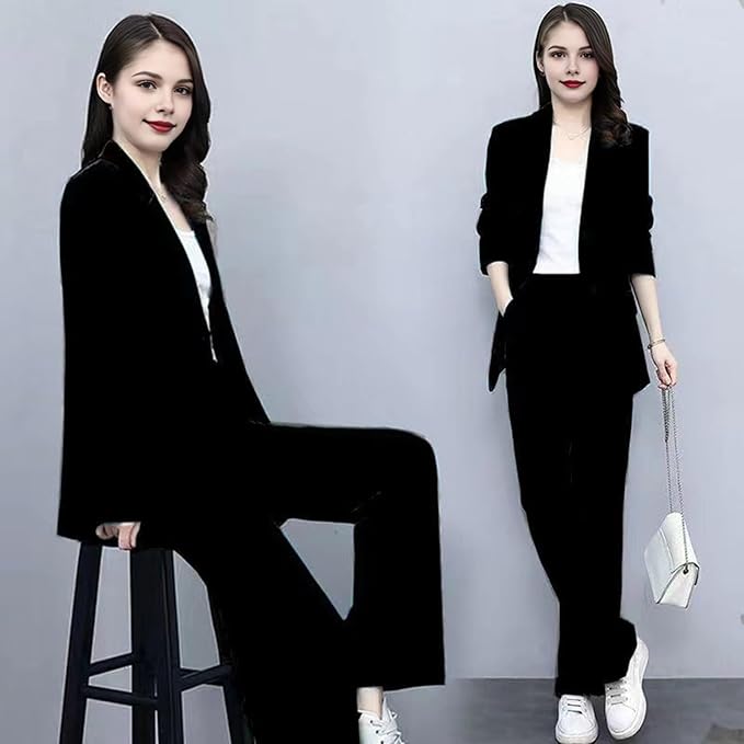 Valenzora | Eleganter Hosenanzug mit tailliertem Blazer