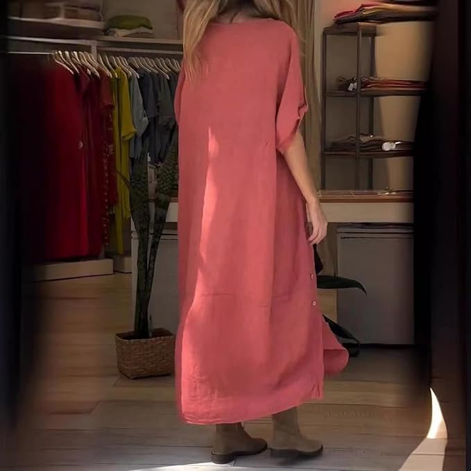 Valenzora | Linen Cotton Dress