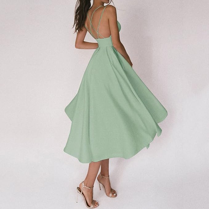 Valenzora | A light dress with delicate spaghetti straps