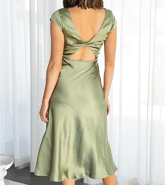 Valenzora – Elegantes Seidenkleid