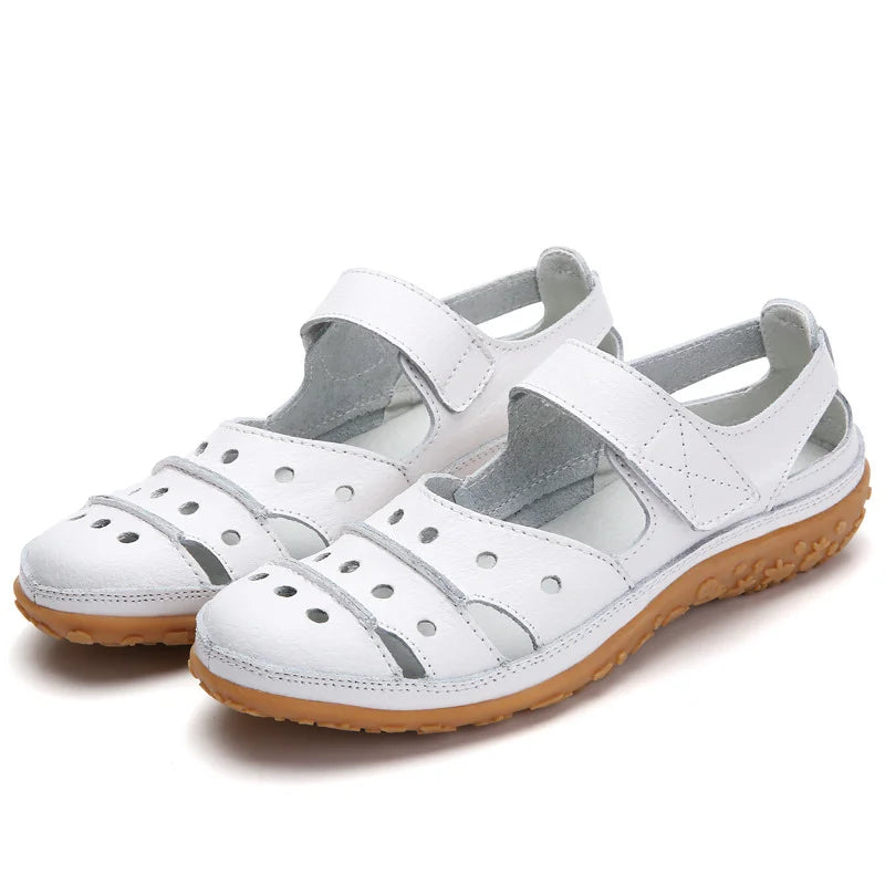 Valenzora | Orthopedic spring sandals with comfortable Velcro closure