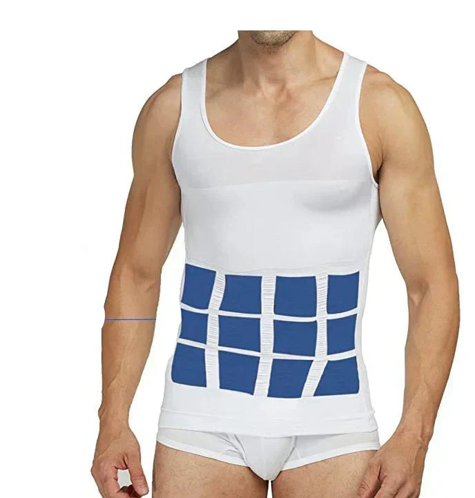 Valenzora | Slim Fit Kompressions-Body Shaper mit Bauchkontrolle und unsichtbarem Unterhemddesign