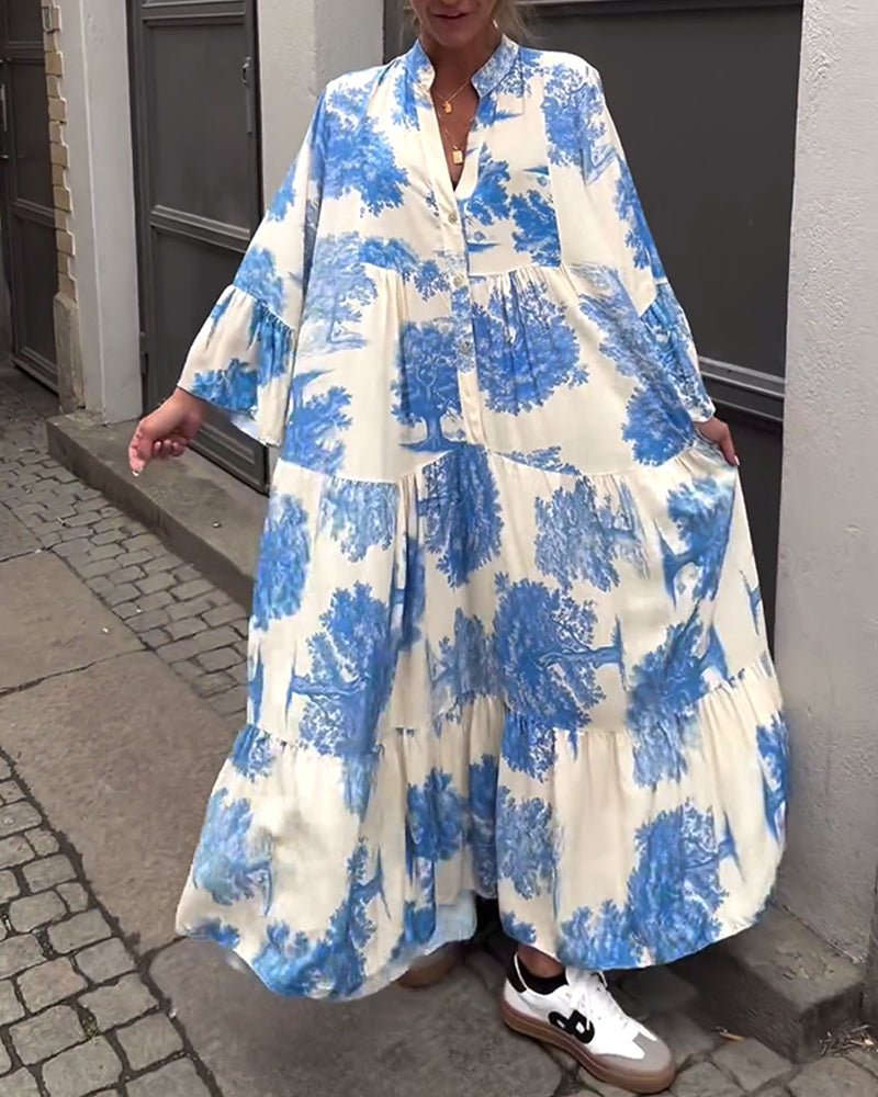 Valenzora | Long elegant flowing dress