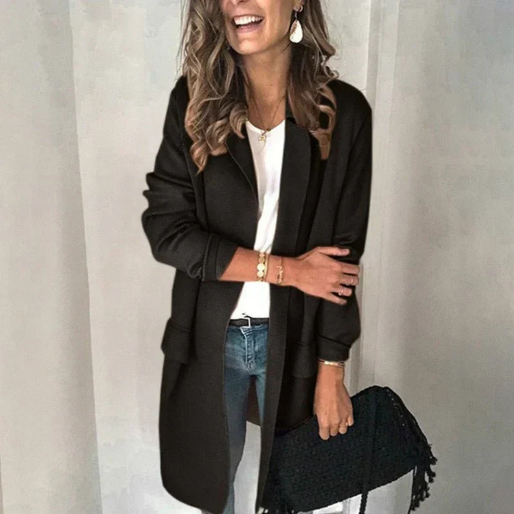 Valenzora | Stylischer Blazer in kräftiger Farbe