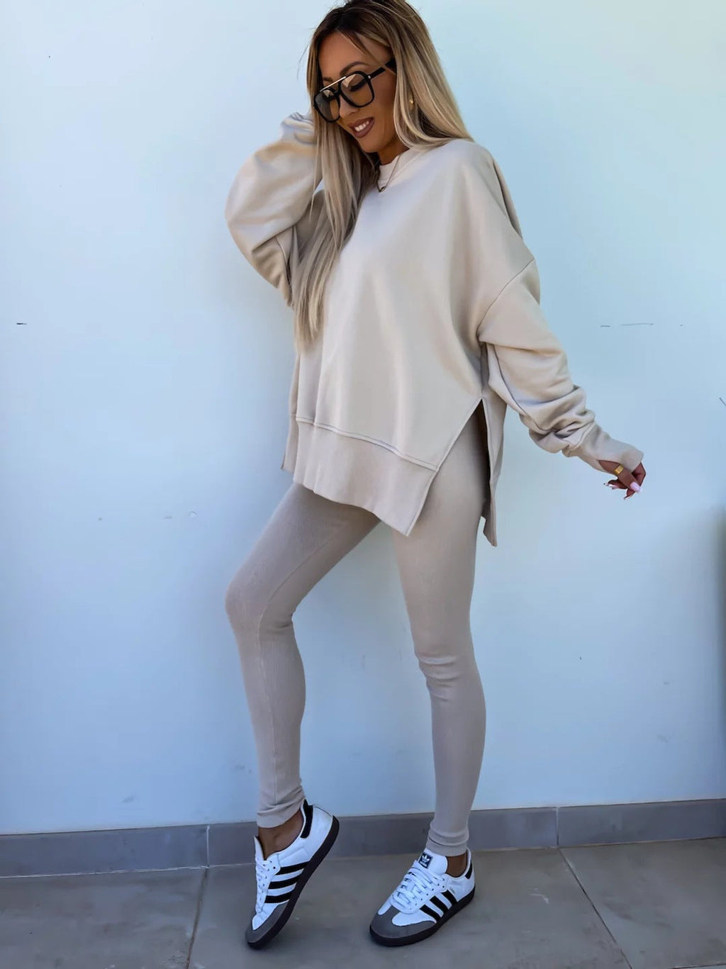 Valenzora | Women's Relaxed Style Suit with Long Sleeves – Winter Set