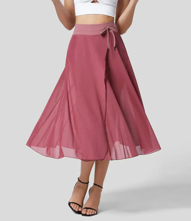 2-in-1-Tüllrock mit hoher Taille