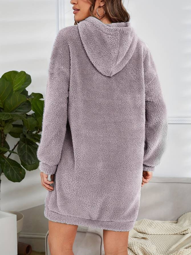 Valenzora | Bequemer Freizeit-Kapuzenpullover für Damen