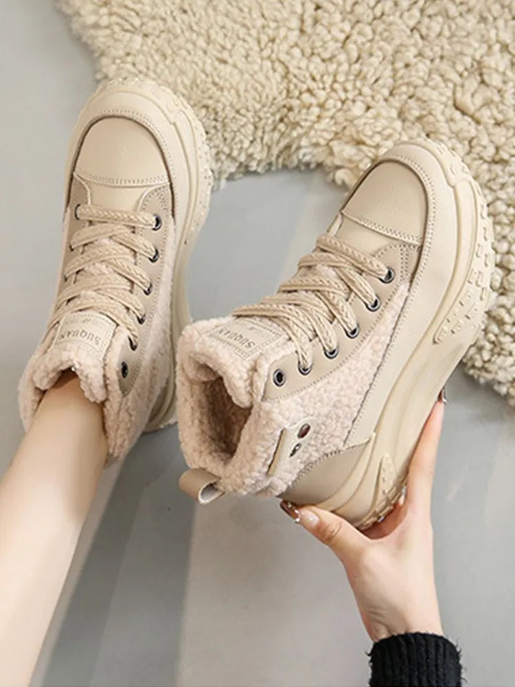 Valenzora | Women's Snow Boots with Thick, Warm Sole