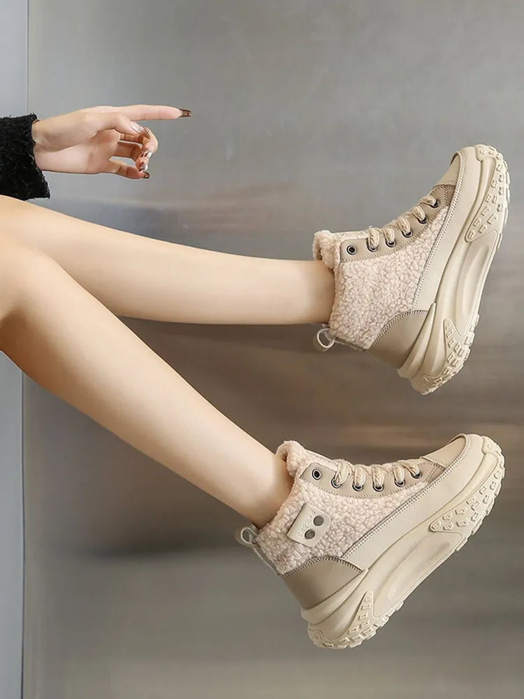Valenzora | Women's Snow Boots with Thick, Warm Sole