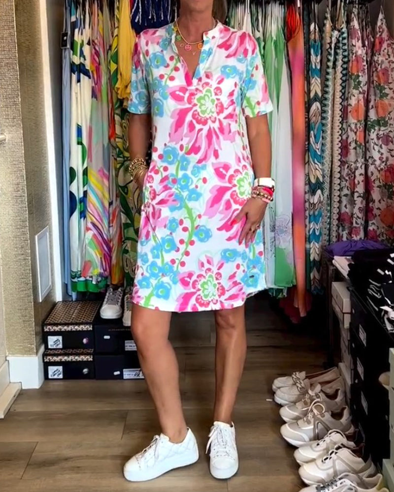 Valenzora | Women's Floral Pattern Dress