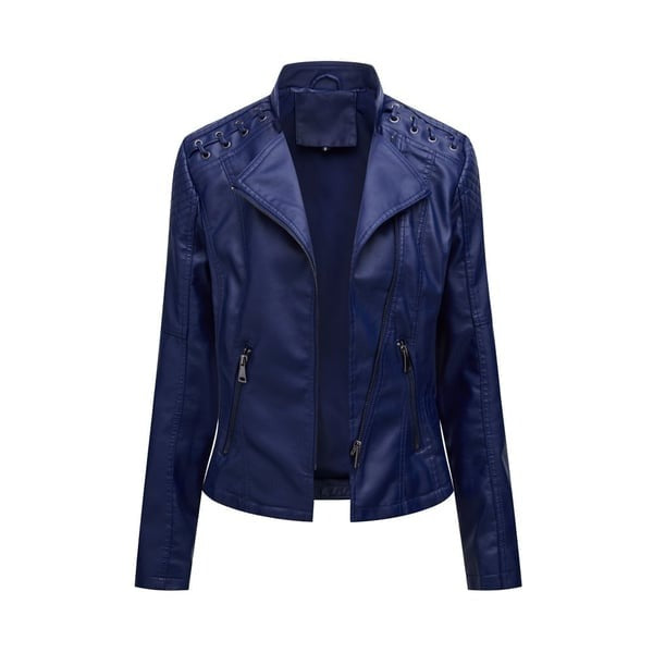 Valenzora | Washed lambskin leather jacket