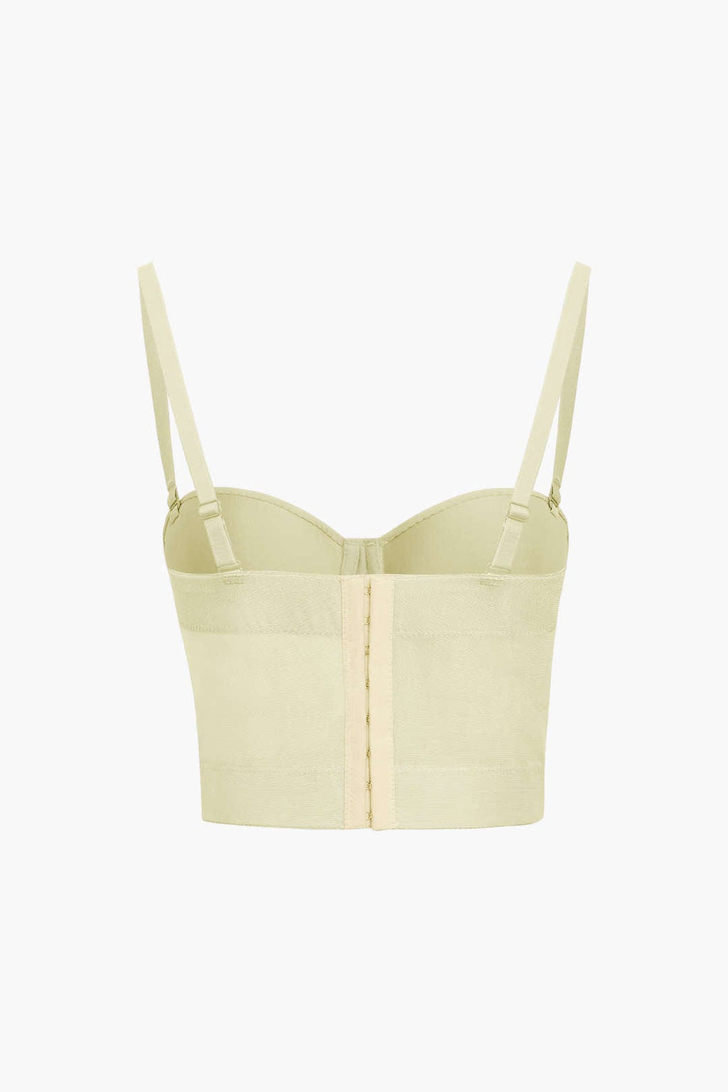 Valenzora | Figurbetontes Bustier-Top mit Bügelkörbchen und transparenter Mesh-Struktur