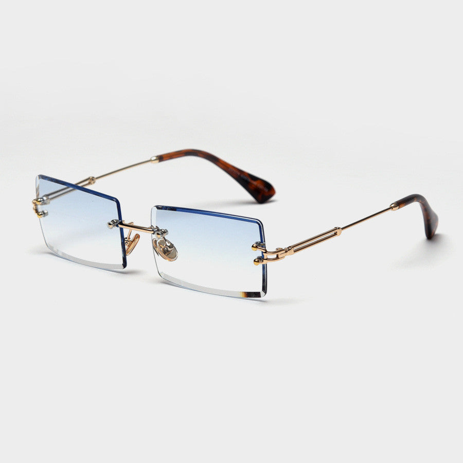 Valenzora | Trendige rechteckige Sonnenbrille im Retro-Stil