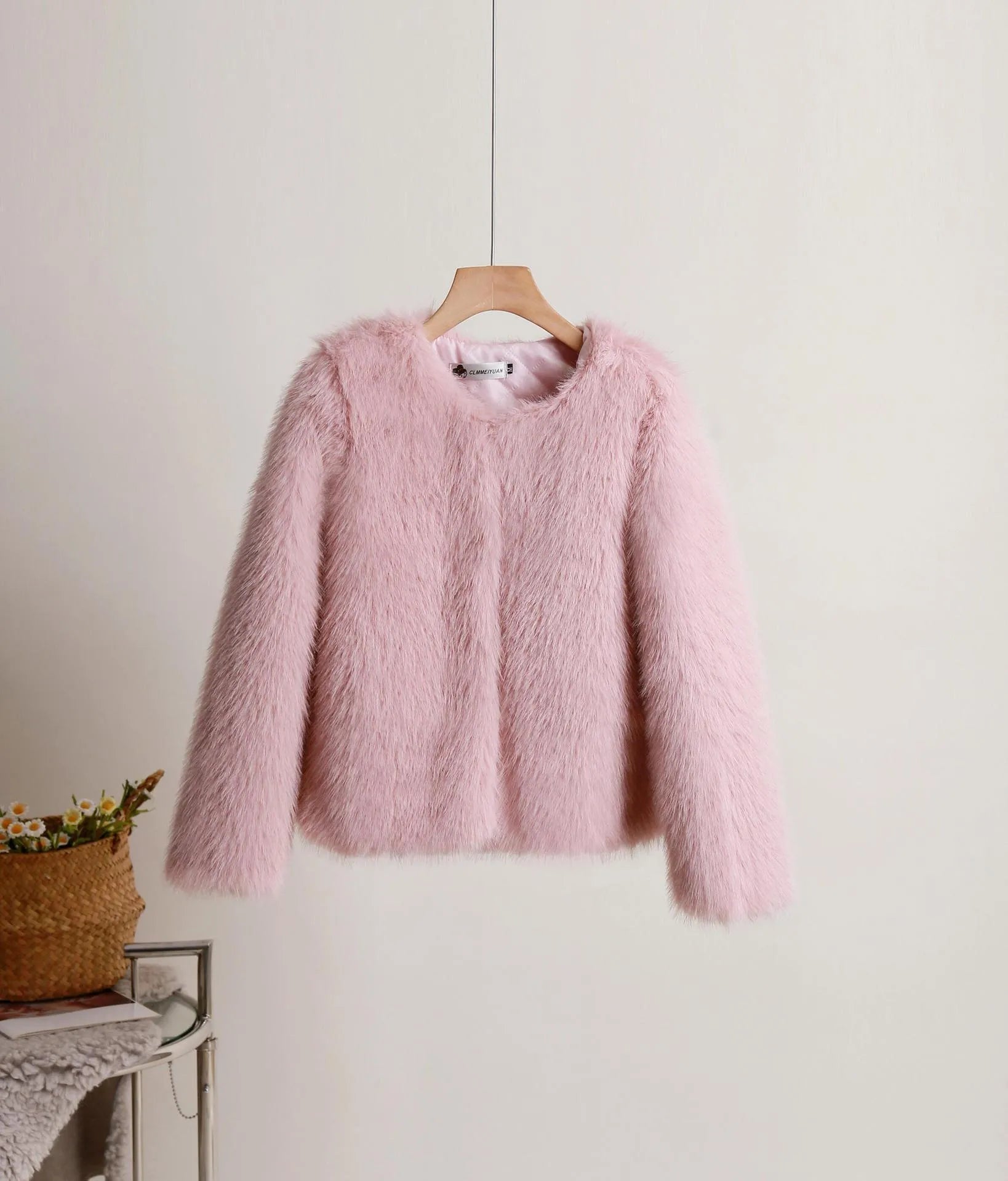 Valenzora | Solid Color Short Coat for Women