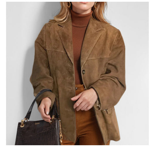 Valenzora | Suede Blazer