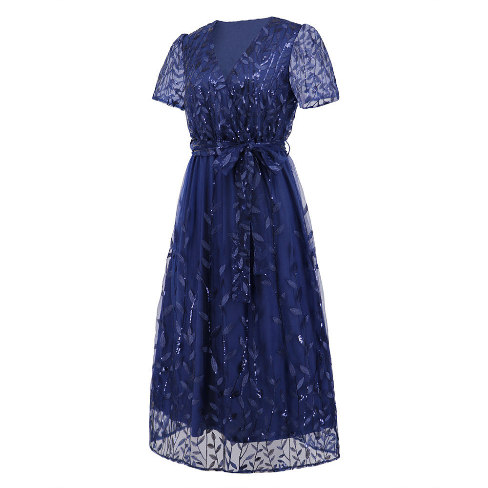 Valenzora - Midi dress with sequins