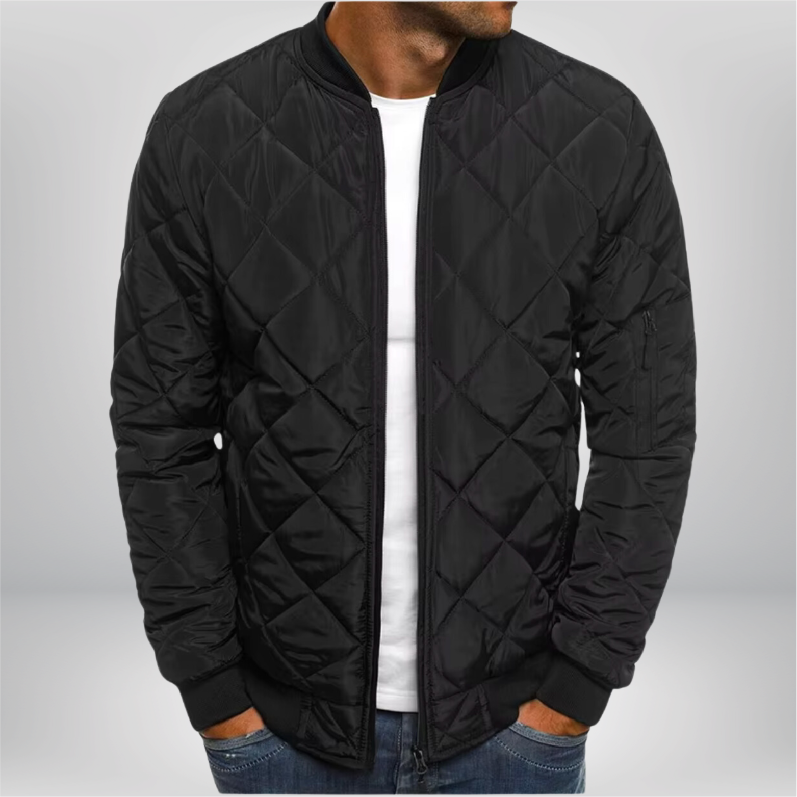 Valenzora | Wattierte Bomberjacke