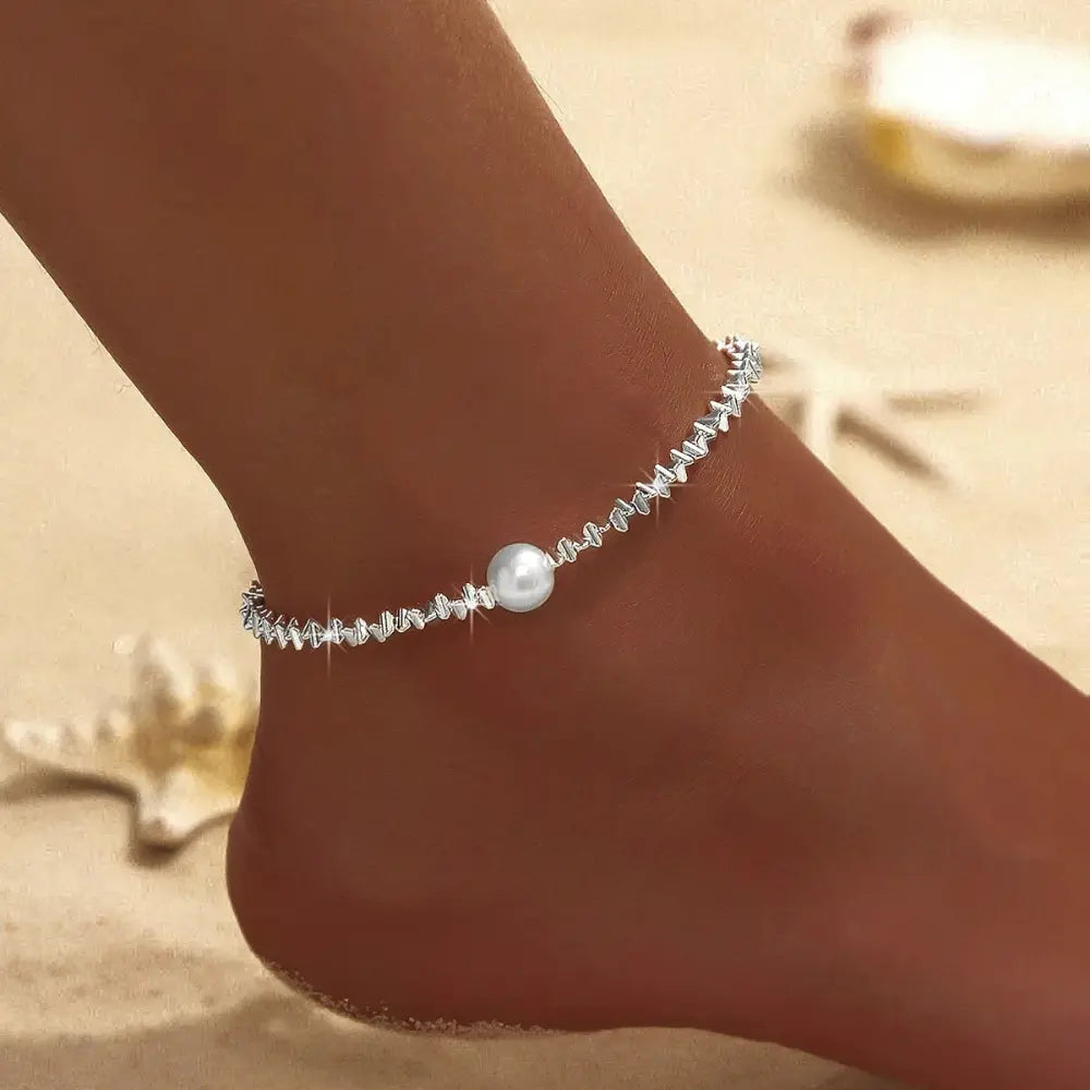 Valenzora | Gold-/Silber-Fußkettchen für Damen